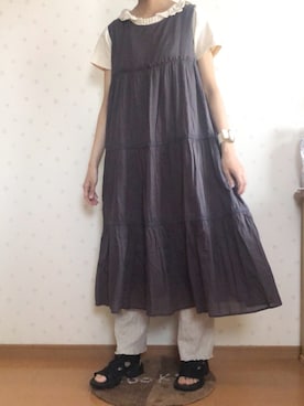 まっちゃんさん（レディース・166cm）の春コーディネート