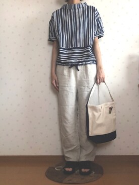 まっちゃんさん(レディース・166cm)の春コーディネート