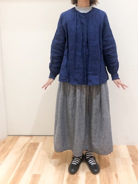 まっちゃんさん（レディース・166cm）の春コーディネート