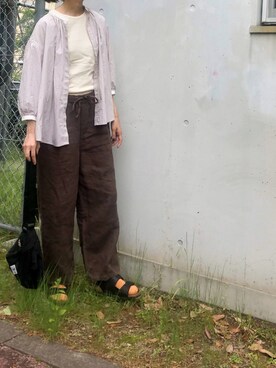 まっちゃんさん（レディース・166cm）の春コーディネート