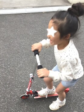 H♡Hさん（キッズ・120cm）の秋コーディネート