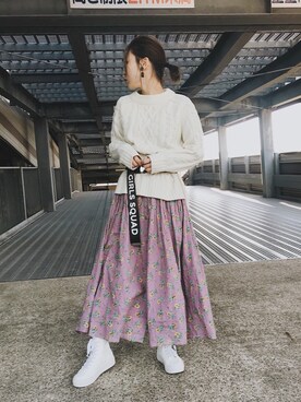 remiさん（レディース・158cm）の冬コーディネート