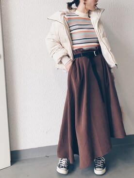 remiさん（レディース・158cm）の冬コーディネート