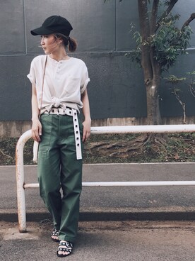 remiさん（レディース・158cm）の夏コーディネート