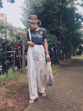 「Bonappetit（ボナペティ）のアイテム」を使った、remiさん（レディース・158cm）の夏コーディネート