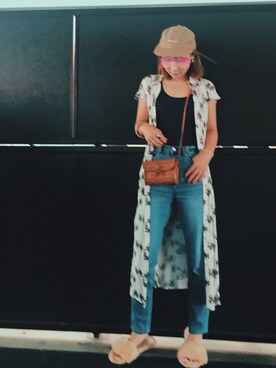 remiさん（レディース・158cm）の夏コーディネート