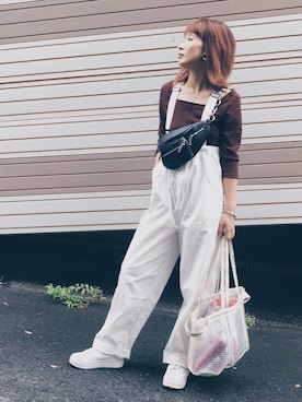 「Bonappetit（ボナペティ）のアイテム」を使った、remiさん（レディース・158cm）の秋コーディネート