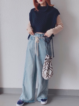 remiさん（レディース・158cm）の秋コーディネート