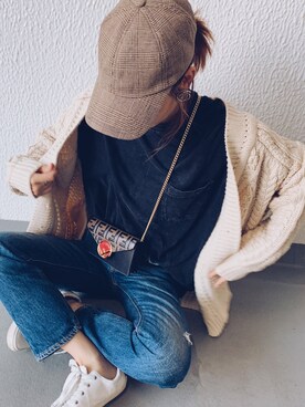 remiさん（レディース・158cm）の秋コーディネート