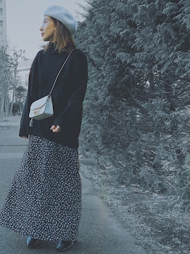 remiさん（レディース・158cm）の冬コーディネート