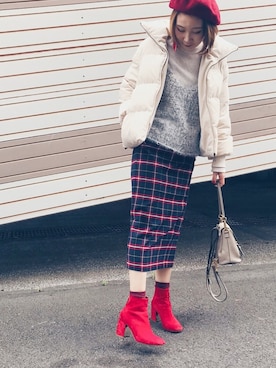 remiさん（レディース・158cm）の冬コーディネート