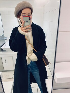 remiさん（レディース・158cm）の冬コーディネート