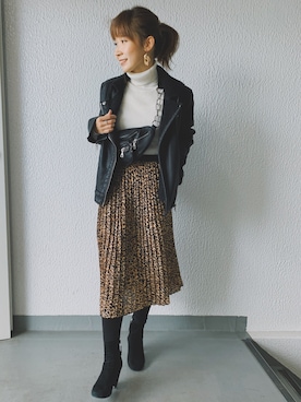 remiさん（レディース・158cm）の冬コーディネート