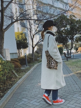 remiさん（レディース・158cm）の冬コーディネート