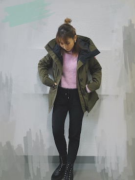 remiさん（レディース・158cm）の冬コーディネート