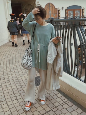 remiさん（レディース・158cm）の春コーディネート