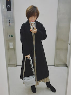 remiさん（レディース・158cm）の冬コーディネート