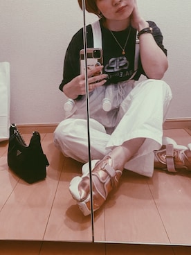 「Bonappetit（ボナペティ）のアイテム」を使った、remiさん（レディース・158cm）の夏コーディネート