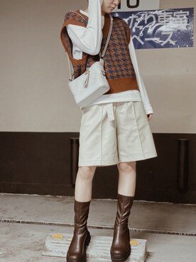 remiさん（レディース・158cm）の秋コーディネート