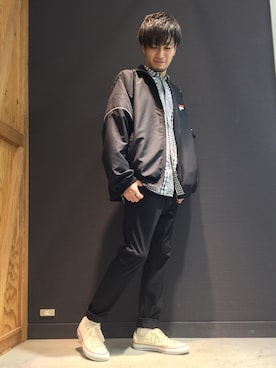 yosip(よしぴー)さん（メンズ・173cm）の春コーディネート