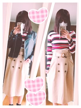 ま！さん（レディース・160cm）の春コーディネート