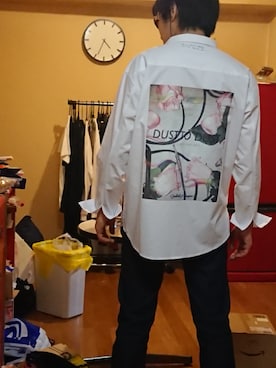 「ARMANI（アルマーニ）のアイテム（パンツ）」を使った、ひろぱんさん（メンズ・174cm）の春コーディネート