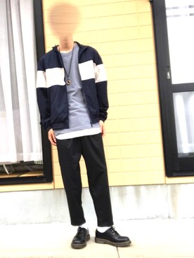 「URBAN RESEARCH Sonny Label（アーバンリサーチサニーレーベル）のアイテム（ブルゾン）」を使った、romuさん（メンズ・176cm）の春コーディネート
