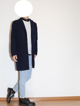 「リドム」｜「アイテム（レッグウェア）」を使った、romuさん（メンズ・176cm）の秋コーディネート