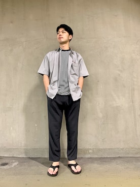 Kakeruさん（メンズ・170cm）の春コーディネート