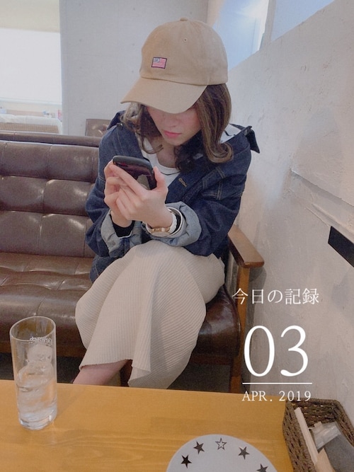 けーぽん W Ice Watchの腕時計を使ったコーディネート Wear