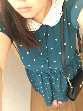 「仮面ライダー部」｜「アイテム（ワンピース/ドレス）」を使った、真名愛恵さん（レディース・162cm）の秋コーディネート