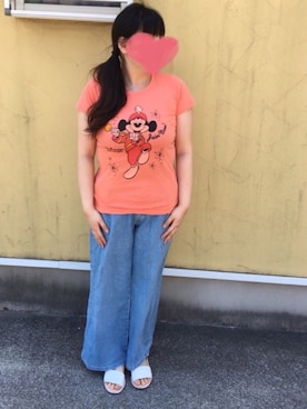 「仮面ライダー部」｜真名愛恵さん（レディース・162cm）の春コーディネート