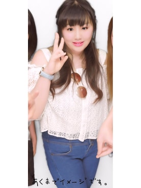 真名愛恵さん(レディース・162cm)の夏コーディネート