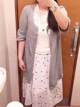 真名愛恵さん（レディース・162cm）の夏コーディネート