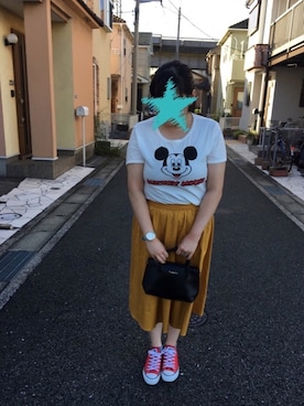 真名愛恵さん（レディース・162cm）の秋コーディネート