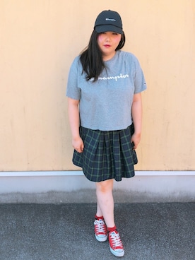 真名愛恵さん（レディース・163cm）の秋コーディネート