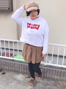 真名愛恵さん（レディース・163cm）の秋コーディネート