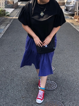 真名愛恵さん(レディース・163cm)の秋コーディネート