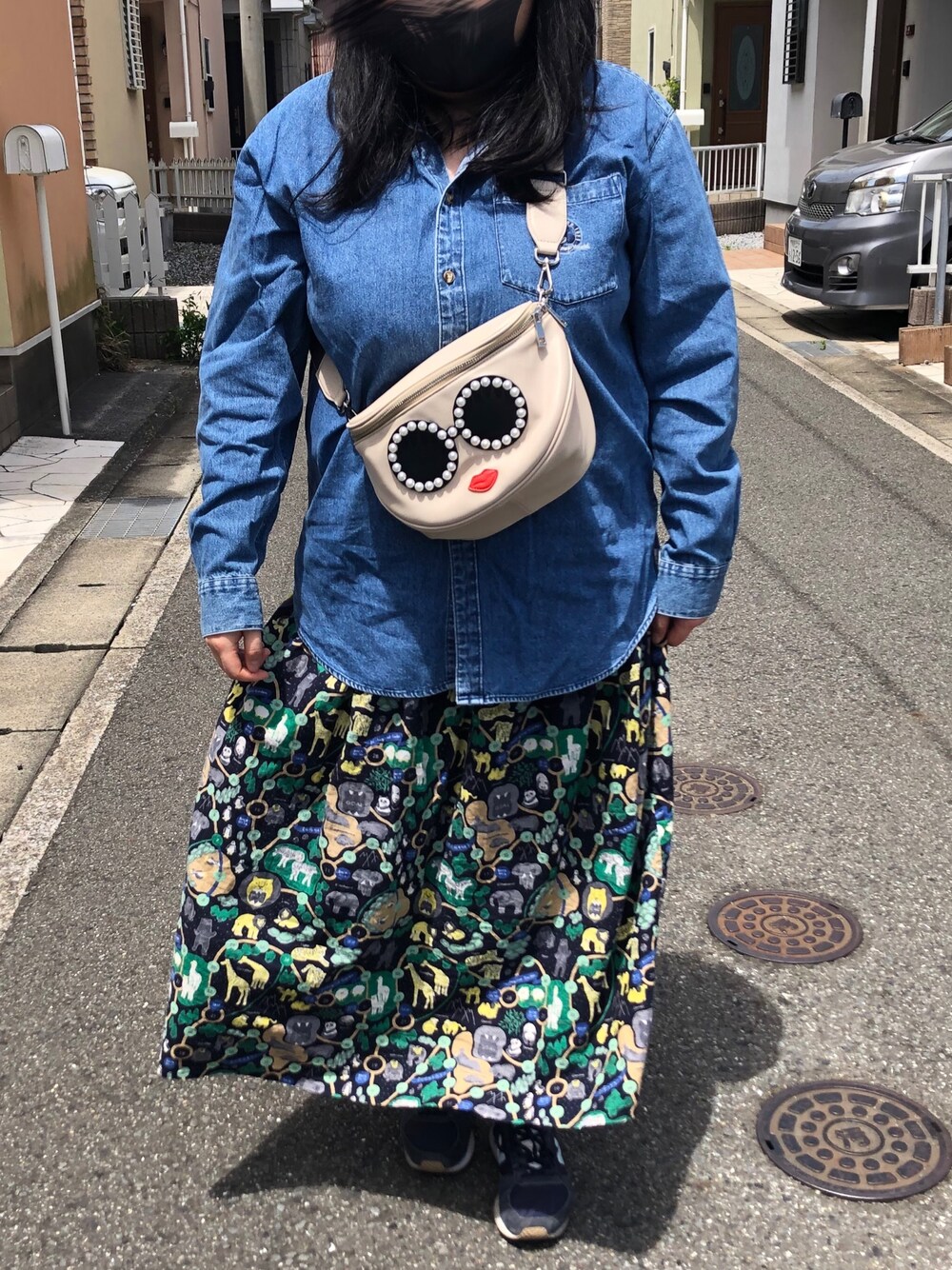 アジョリー ショルダーバッグ LOWELL thingsコラボ a-jolie × LOWELL Things Special collaboration