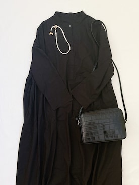 「JOURNAL STANDARD LUXE（ジャーナルスタンダード　ラックス）のアイテム（ワンピース/ドレス）」を使った、iimaさん（レディース・155cm）の冬コーディネート