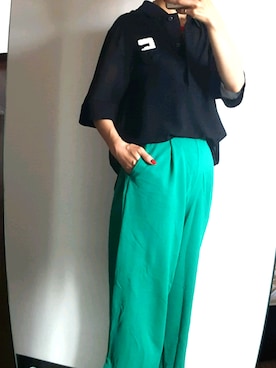 「5PREVIEW（ファイブプレビュー）のアイテム」を使った、Miki Nodaさん（レディース・159cm）の夏コーディネート