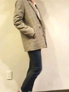 「Abercrombie&Fitch（アバークロンビーアンドフィッチ）のアイテム（パーカー）」を使った、Miki Nodaさん（レディース・159cm）の秋コーディネート