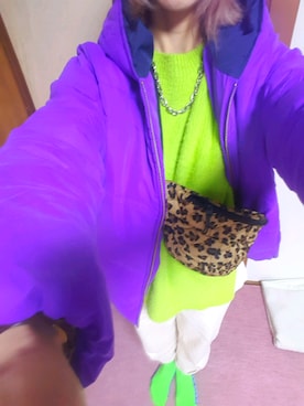 「Editt by YECCA VECCA（エディットバイイェッカヴェッカ）のアイテム（その他アウター）」を使った、Miki Nodaさん（レディース・159cm）の冬コーディネート