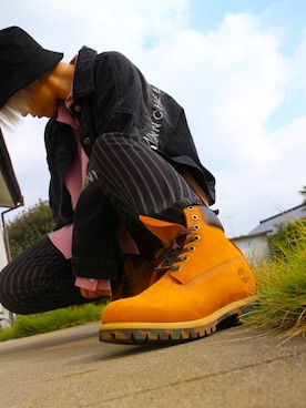「ROGER AND RAW（ロジャーアンドロウ）のアイテム（ジャケット/アウター）」を使った、Kさん（レディース・159cm）の秋コーディネート