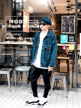 「airjordan11」｜ramosさん（メンズ・171cm）の春コーディネート