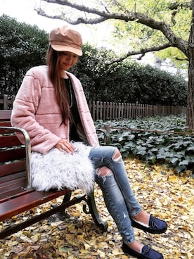 yumia220さん（レディース・157cm）の秋コーディネート