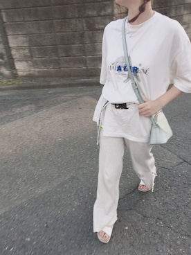 「ADER error」｜「アイテム（サンダル）」を使った、◯さん（レディース・155cm）の夏コーディネート