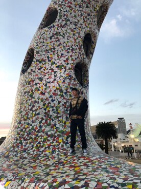 「H&M（エイチ・アンド・エム）のアイテム（ジャケット/アウター）」を使った、ケンさん（メンズ・184cm・10代）の秋コーディネート