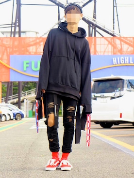 「vetements」｜「アイテム（ニットキャップ/ビーニー）」を使った、@SYOさん（メンズ・175cm）の秋コーディネート