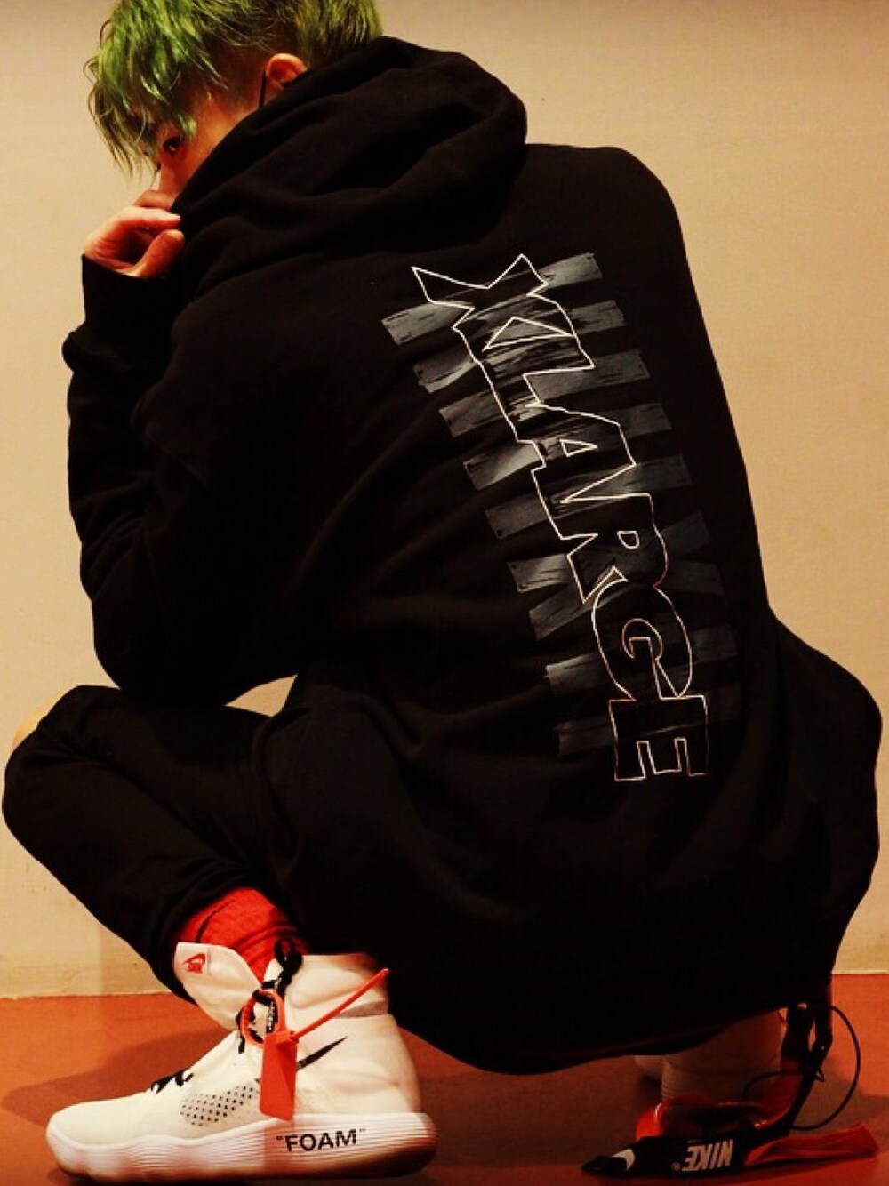 XLARGE（エクストララージ）の「XLARGE×NONAGON PULLOVER HOODED SWEAT